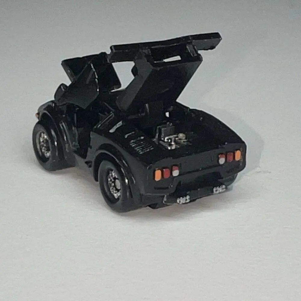 Vintage 1988 Galoob Micro Machines Deluxe Black Lamborghini Countach HTF